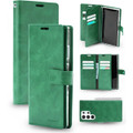 Mint Green Mercury Mansoor Diary Wallet Case Cover For Galaxy S23 Ultra - 1