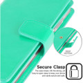 Mint Green Mercury Mansoor Diary Wallet Case Cover For Galaxy A13 5G - 5