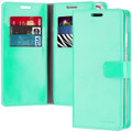 Mint Green Galaxy A53 5G Mercury Mansoor Diary Flip Wallet Case - 1