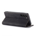 Black Galaxy S23 Compact Flip Quality Wallet Case Cover - 3