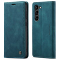 Blue CaseMe Compact Flip Magnetic Wallet Case For Galaxy S23 - 5