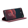 Red Galaxy S23 Plus CaseMe Soft Matte Exceptional Wallet Case - 2
