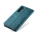 Blue CaseMe Slim Soft Wallet Case Cover For Galaxy A54 5G - 4