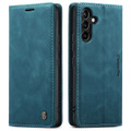 Blue CaseMe Slim Soft Wallet Case Cover For Galaxy A54 5G - 5