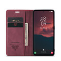 Red Galaxy A54 5G CaseMe Soft Matte Quality Wallet Case - 1