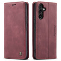 Red Galaxy A54 5G CaseMe Soft Matte Quality Wallet Case - 6