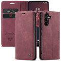 Red Galaxy A54 5G CaseMe Soft Matte Quality Wallet Case - 7