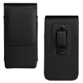 Black 6.0 inch Galaxy A54 5G Universal Vertical Tradies Holster Belt Clip Case  - 5