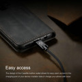 Black CaseMe Slim Magnetic Premium Wallet Case For Galaxy S9 - 5