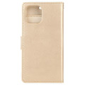 Gold Functional Mercury Rich Diary Wallet Case For iPhone 15 - 5
