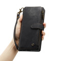 Black CaseMe C30 Wallet: Zipper Folio & Wrist Strap - iPhone 14 Pro Max - 3