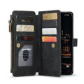 Black CaseMe C30 Wallet: Zipper Folio & Wrist Strap - iPhone 14 Plus - 4