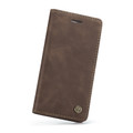Elegant Coffee iPhone 6 / 6S CaseMe Soft Slim Textured Wallet Case - 4