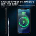 Black iPhone 12 Pro Max Waterproof MagSafe Dirtproof Shock Proof Case - 8