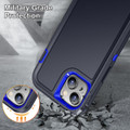 Navy Full Body Heavy Duty Defender Case For iPhone 15 Plus - 5