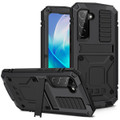 Black Water Resistant Metal Heavy Duty Case For Galaxy S23 Plus - 1