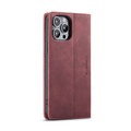 Wine CaseMe Soft Matte Quality Wallet Case For iPhone 15 Pro - 3