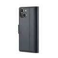 Black iPhone 15 CaseMe RFID Blocking Wallet Flip Folio Case - 3