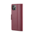 Wine Genuine CaseMe Litchi Textured Wallet Case For iPhone 15 Plus - 3