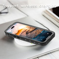 Black iPhone 15 Waterproof Dirtproof Shock Proof Heavy Duty Case