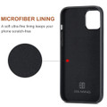 Black DG.Ming M2 Magnetic 2-in-1 Shockproof  Wallet Case For iPhone 15 Plus - 3