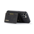 Black iPhone 14 Pro Max DG.Ming M2 Magnetic Detachable Mini Wallet Case - 4