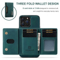Green iPhone 13 Pro Max DG.Ming M2 Magnetic Detachable Mini Wallet Case - 2