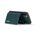 Green DG.Ming M2 Magnetic 2-in-1 Shockproof  Wallet Case For iPhone 11 Pro - 3
