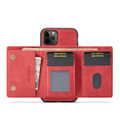 Red DG.Ming M2 Leather Case Removable Wallet Cover For iPhone 11 Pro - 6