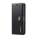 Black DG.Ming Magnetic 2-in-1 Shockproof Leather Wallet Case For iPhone 14 Pro - 2