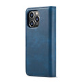 Blue iPhone 14 Pro DG.Ming Multi Card Wallet Detachable Magnetic Case - 3