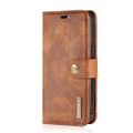Brown DG.Ming M2 Magnetic Shockproof Case Leather Wallet For iPhone 13 Pro - 2
