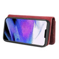 Red DG.Ming Premium 2 in 1 Magnetic Case and Wallet For iPhone 13 Pro Max - 7