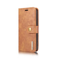 Brown DG.Ming Luxury Leather Wallet with Magnetic Case Cover For iPhone 12 Pro Max - 2