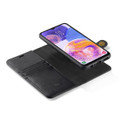 Black DG.Ming Magnetic Detachable Wallet Case with Card Slots For Galaxy A23 - 6