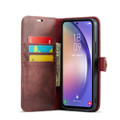 Red DG.Ming Multi Card Wallet Detachable Magnetic Case For Galaxy A54 5G - 4