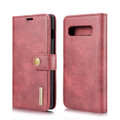 Red DG.Ming Premium 2 in 1 Magnetic Case and Wallet For Galaxy S10 - 1