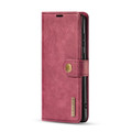 Red Galaxy S20 DG.Ming M2 Magnetic Shockproof Case Leather Wallet - 2