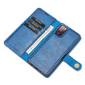 Blue Galaxy S20 FE DG.Ming Premium 2 in 1 Magnetic Case and Wallet - 6