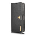 Black DG.Ming Luxury Leather Wallet with Magnetic Case Cover For Galaxy S21 Plus - 2