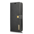 Black DG.Ming 2 in 1 Leather Wallet Removable Magnetic Case For Galaxy S21 Ultra - 2