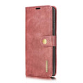 Red DG.Ming Wallet Removable Magnetic Case with Card Slots For Galaxy S21 Ultra - 2