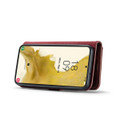 Red DG.Ming Multi Card Wallet Detachable Magnetic Case For Galaxy S23 Plus - 4