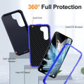 Navy Rugged Shock / Drop Proof Defender Case For Galaxy S24+ Plus - 2