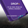 Purple Military Shock / Drop Proof Defender Case For Galaxy S24 Ultra - 4