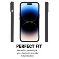 Black Goospery Soft Feeling Series Shockproof TPU Cover For iPhone 15 Pro - 2