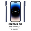 Navy Goospery Soft Feeling Case - Slim Design & Durability For iPhone 15 Pro Max - 2