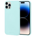 Mint Green iPhone 15 Pro Max Goospery Soft Feeling Case - Slim Design & Durability - 1