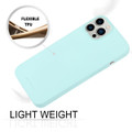 Mint Green iPhone 15 Pro Max Goospery Soft Feeling Case - Slim Design & Durability - 3