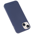 Navy Matte Finish Scratch-Resistant Goospery Soft Feeling Case For iPhone 14 Plus - 2